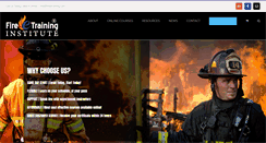 Desktop Screenshot of fireetraining.com